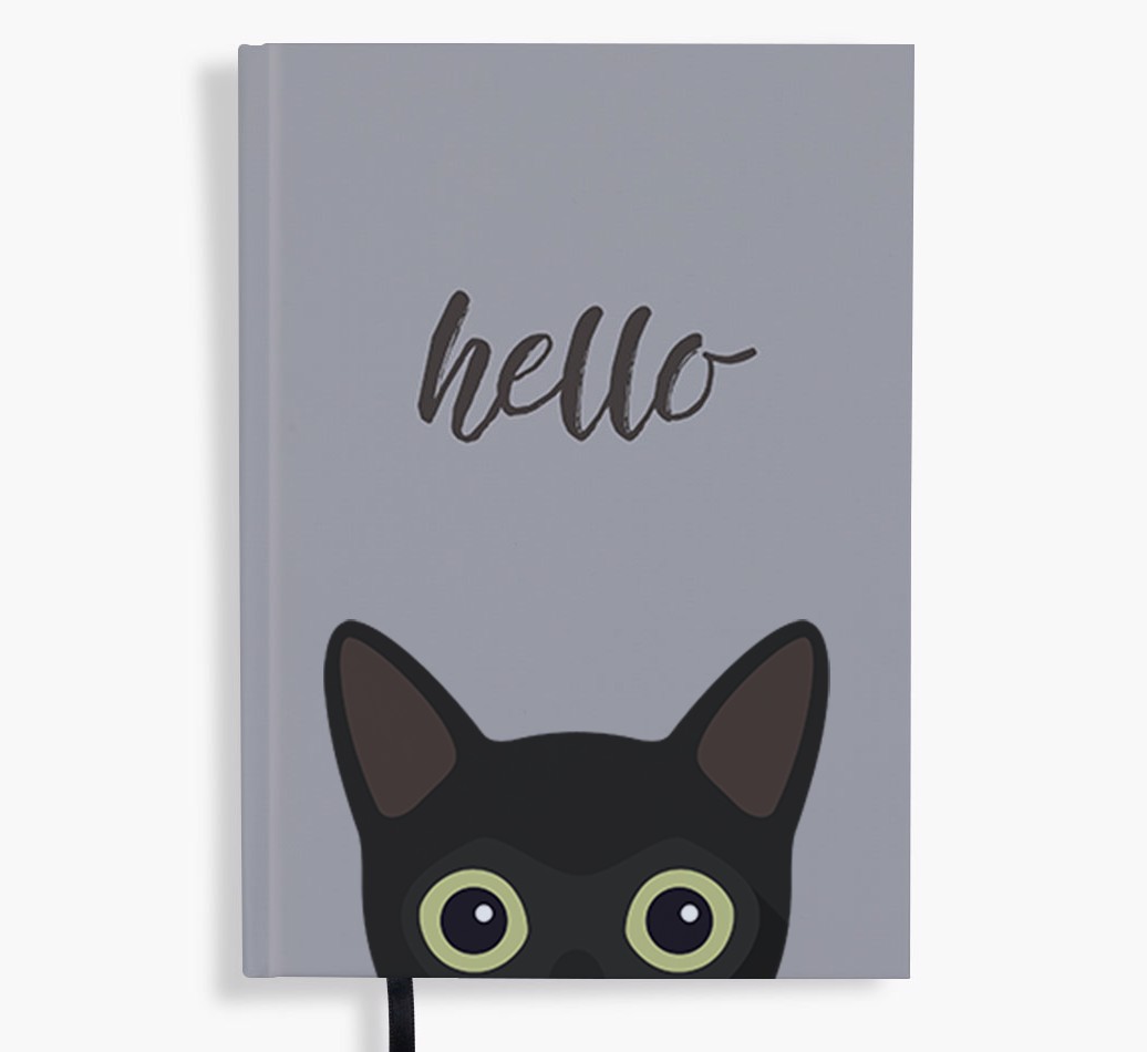 Hello: Personalised {breedFullName} Notebook