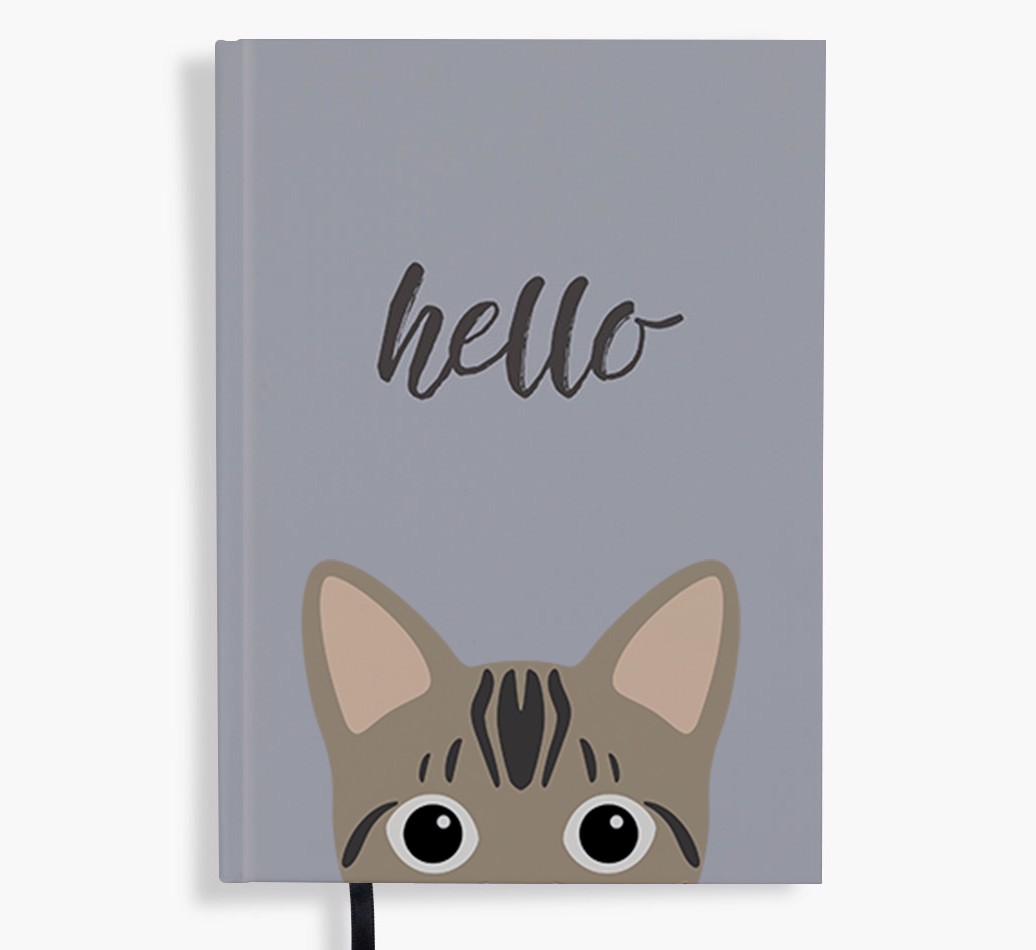 Hello: Personalised {breedFullName} Notebook
