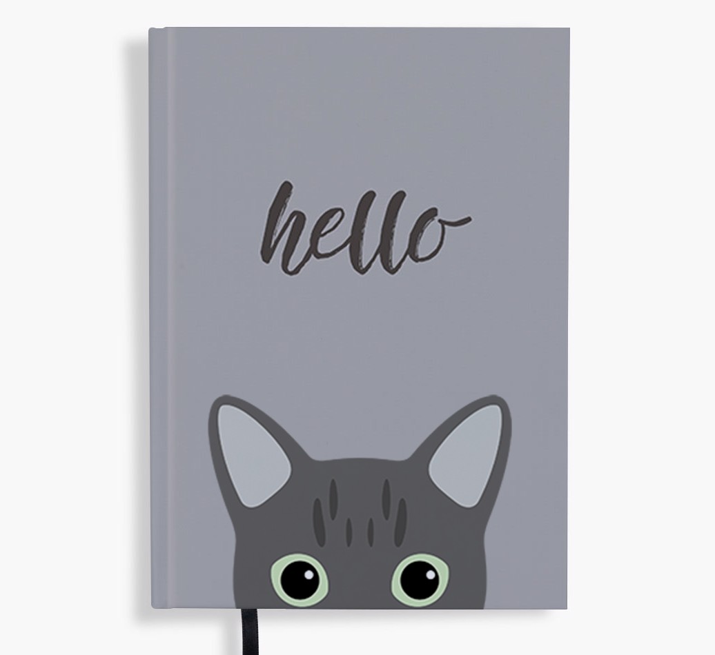 Hello: Personalised {breedFullName} Notebook