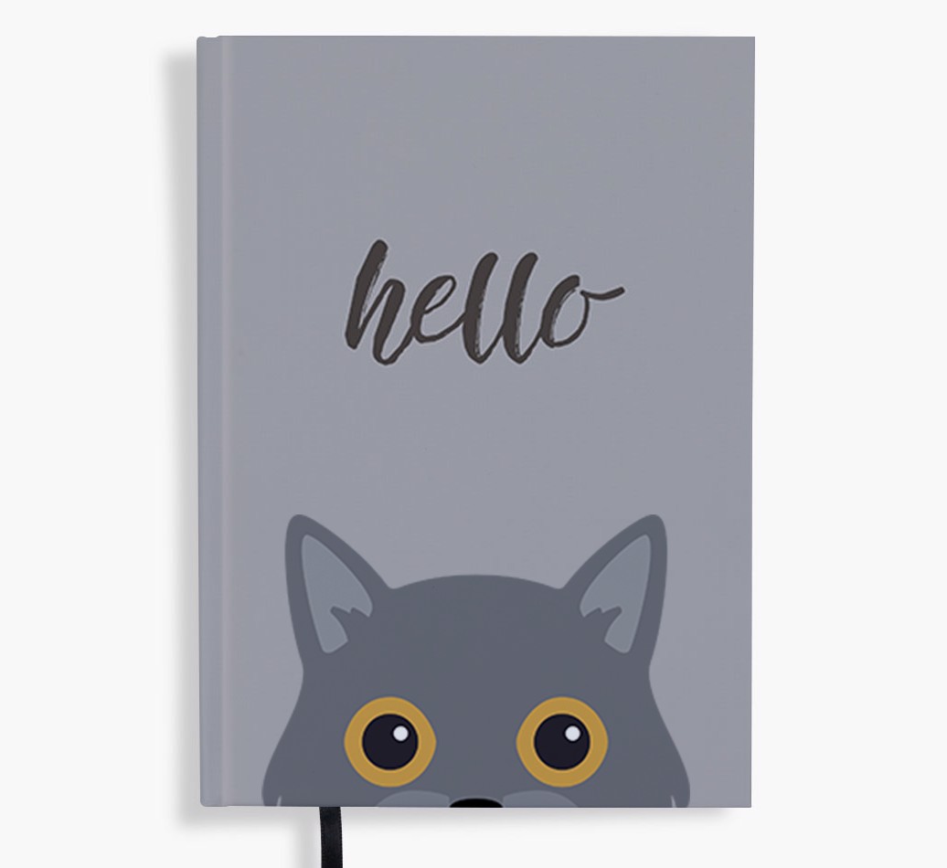 Hello: Personalised {breedFullName} Notebook
