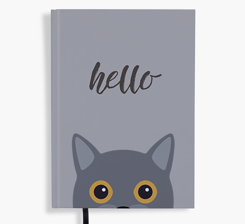 Hello: Personalised {breedFullName} Notebook