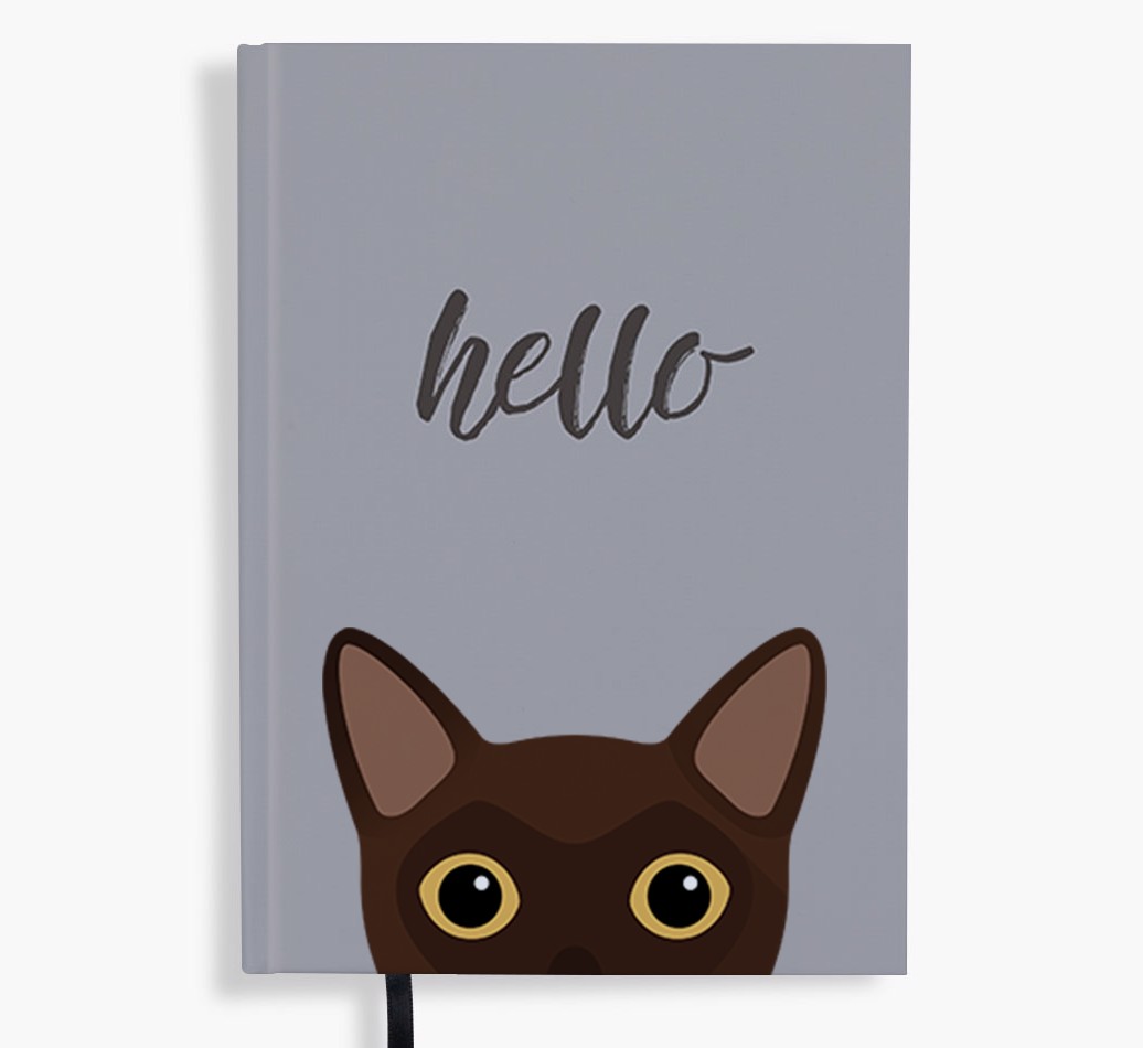 Hello: Personalised {breedFullName} Notebook