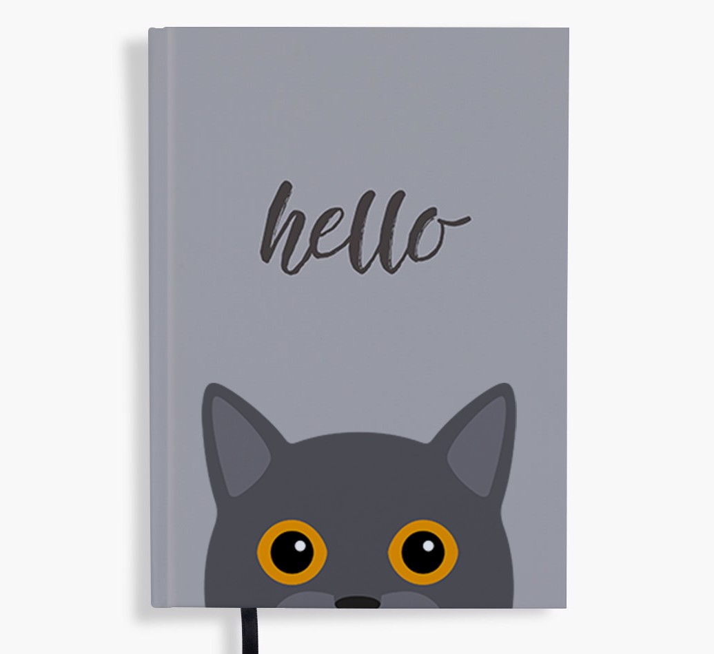 Hello: Personalised {breedFullName} Notebook