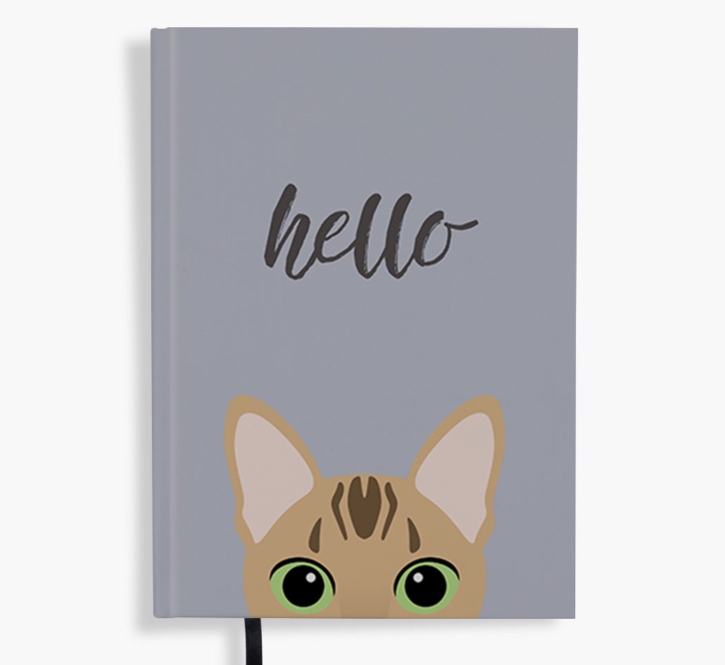 Hello: Personalised {breedFullName} Notebook