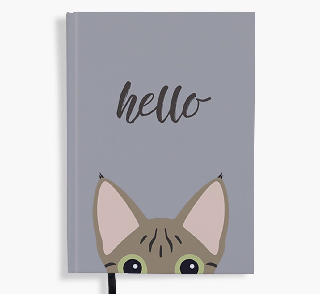 Hello: Personalised {breedFullName} Notebook