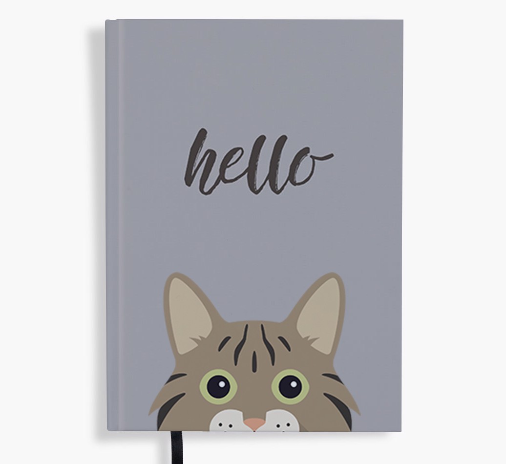 Hello: Personalised {breedFullName} Notebook