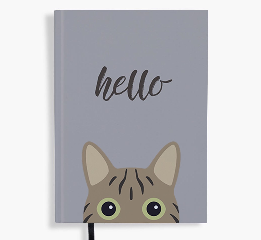 Hello: Personalised {breedFullName} Notebook