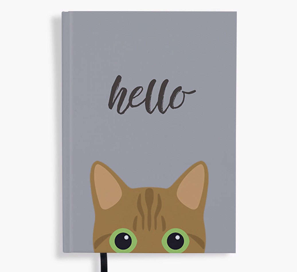Hello: Personalised {breedFullName} Notebook