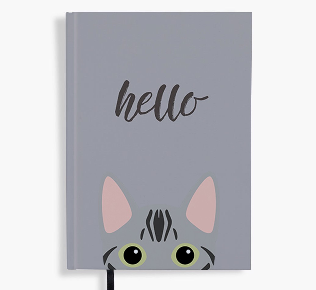 Hello: Personalised {breedFullName} Notebook