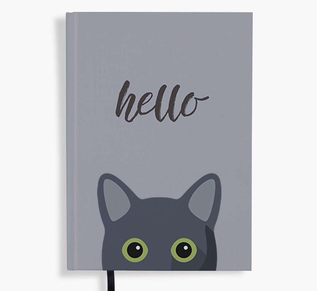 Hello: Personalised {breedFullName} Notebook