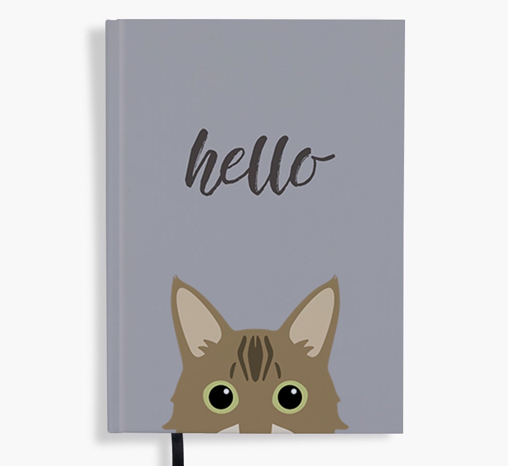 Hello: Personalised {breedFullName} Notebook