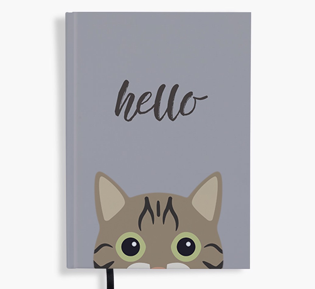 Hello: Personalised {breedFullName} Notebook