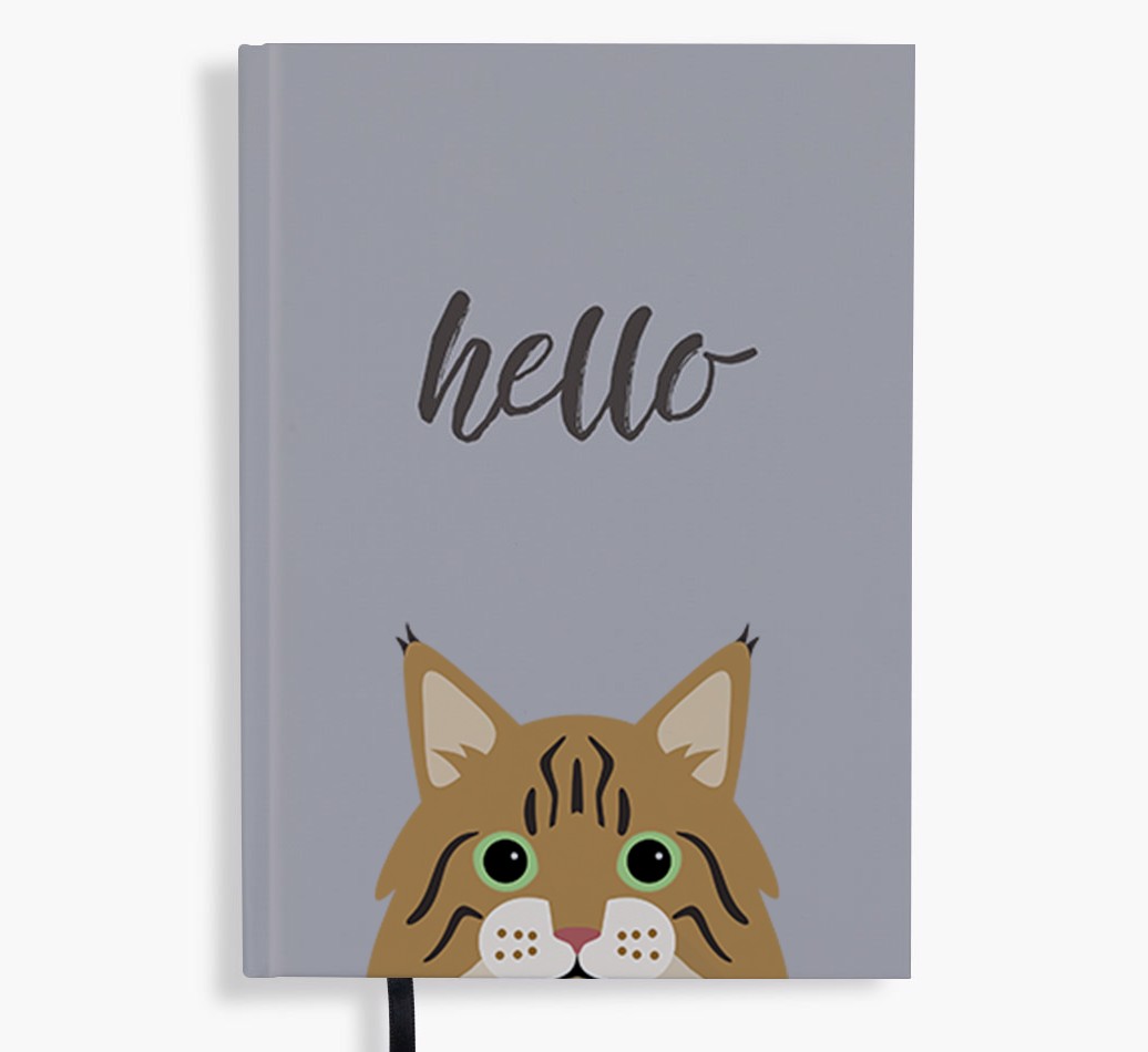 Hello: Personalised {breedFullName} Notebook