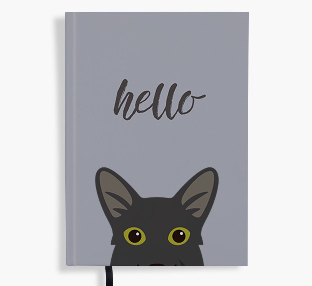 Hello: Personalised {breedFullName} Notebook
