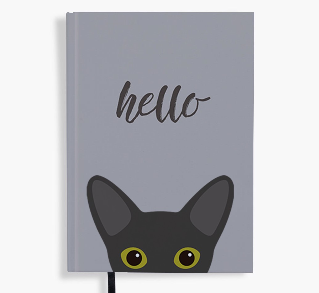 Hello: Personalised {breedFullName} Notebook