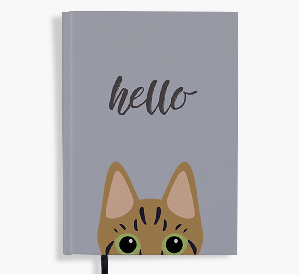 Hello: Personalised {breedFullName} Notebook