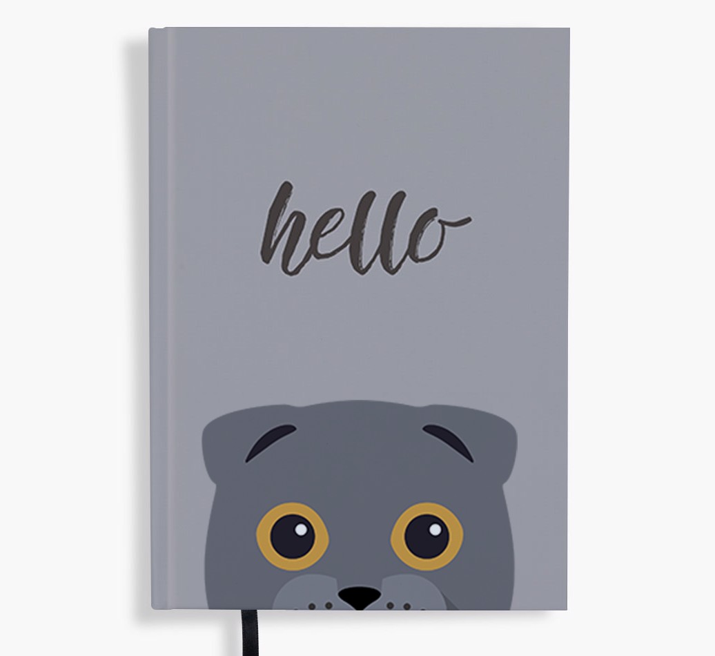 Hello: Personalised {breedFullName} Notebook