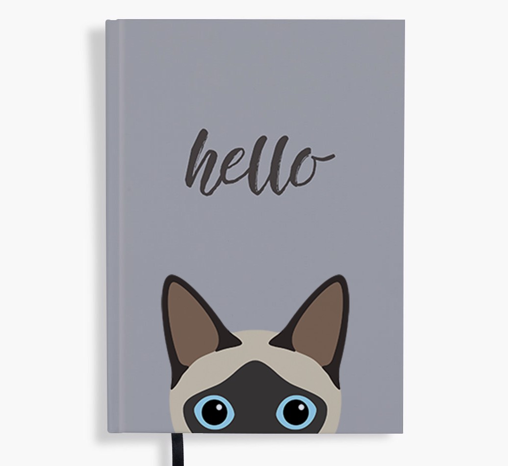Hello: Personalised {breedFullName} Notebook