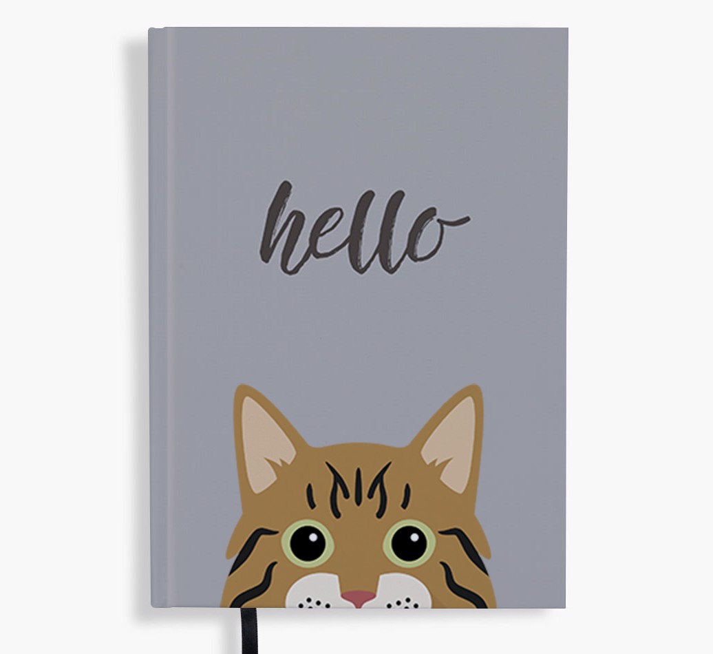 Hello: Personalised {breedFullName} Notebook
