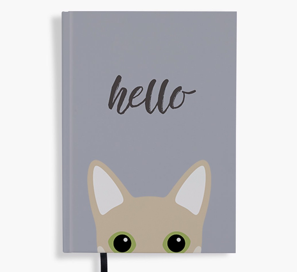 Hello: Personalised {breedFullName} Notebook