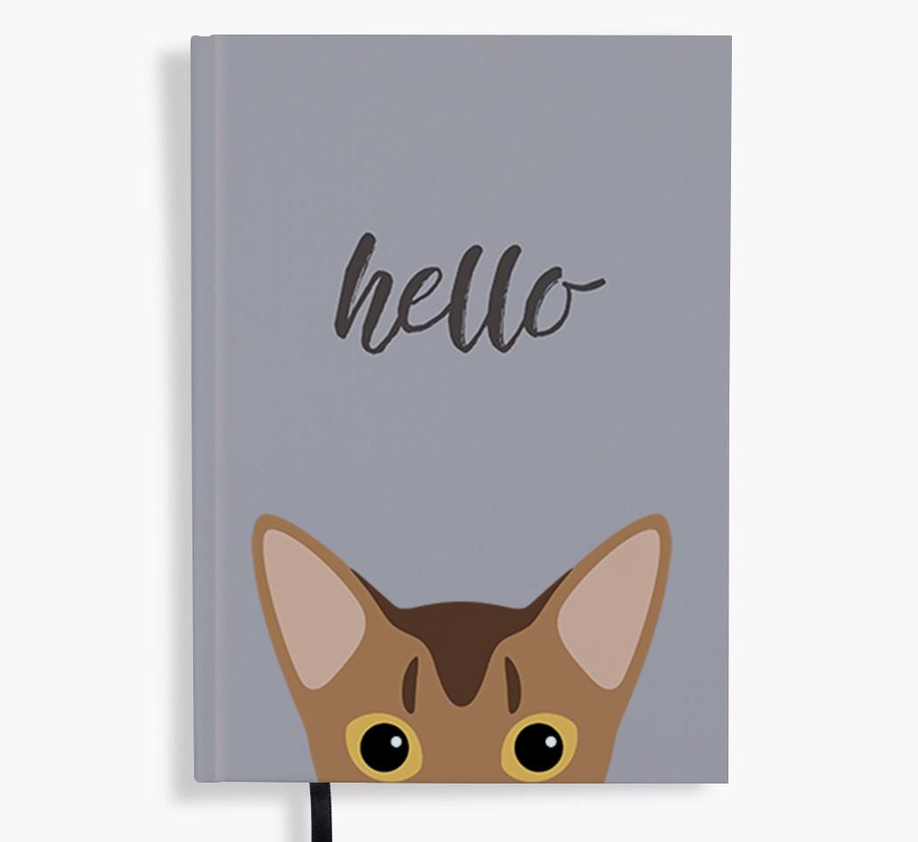Hello: Personalized {breedFullName} Notebook