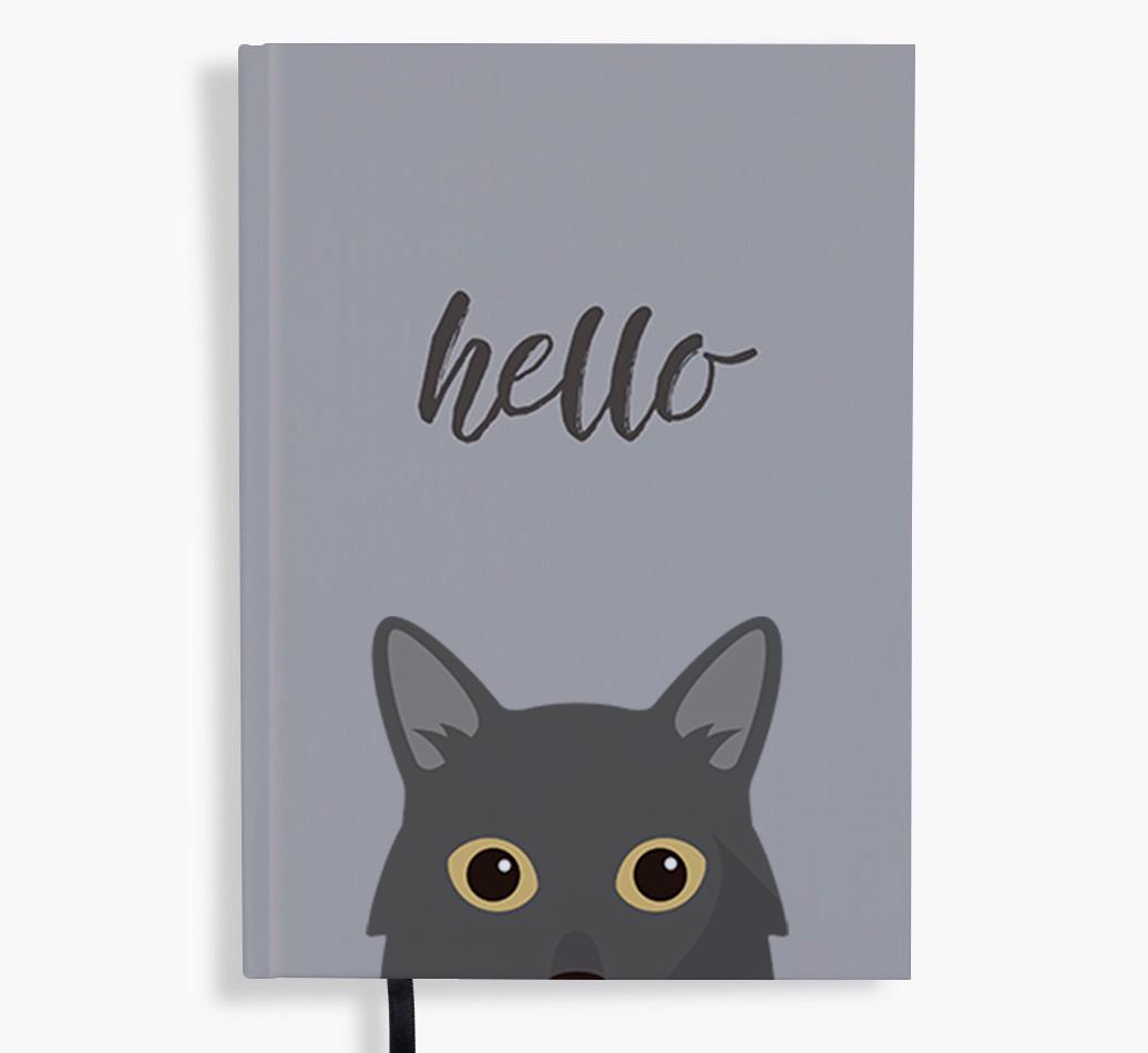 Hello: Personalized {breedFullName} Notebook