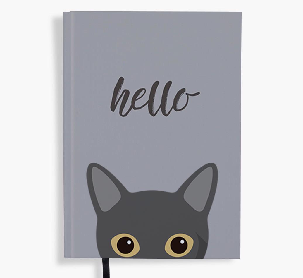Hello: Personalized {breedFullName} Notebook