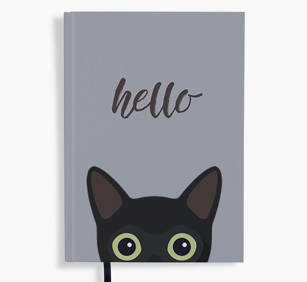 Hello: Personalized {breedFullName} Notebook