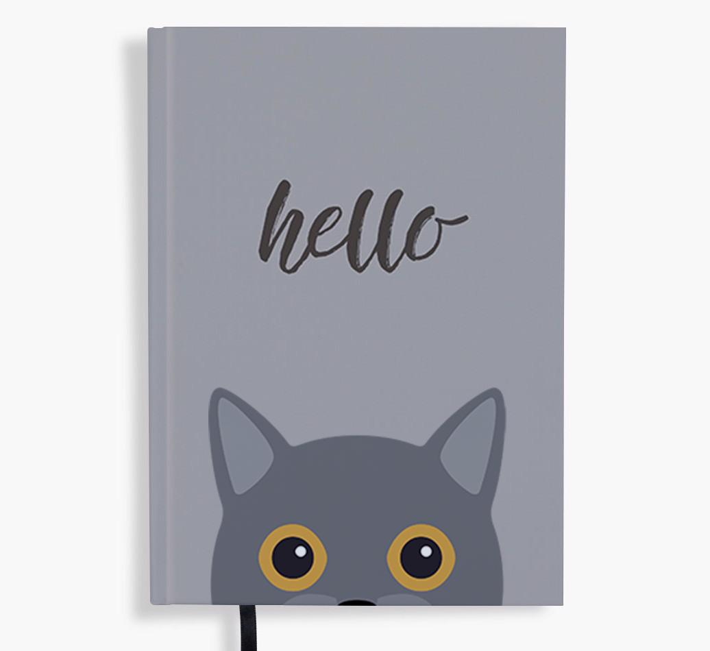 Hello: Personalized {breedFullName} Notebook