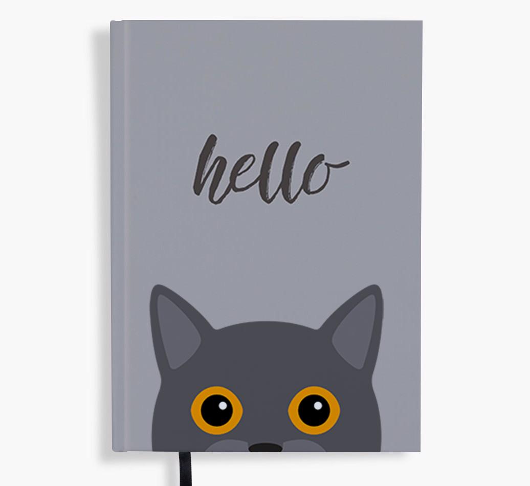Hello: Personalized {breedFullName} Notebook