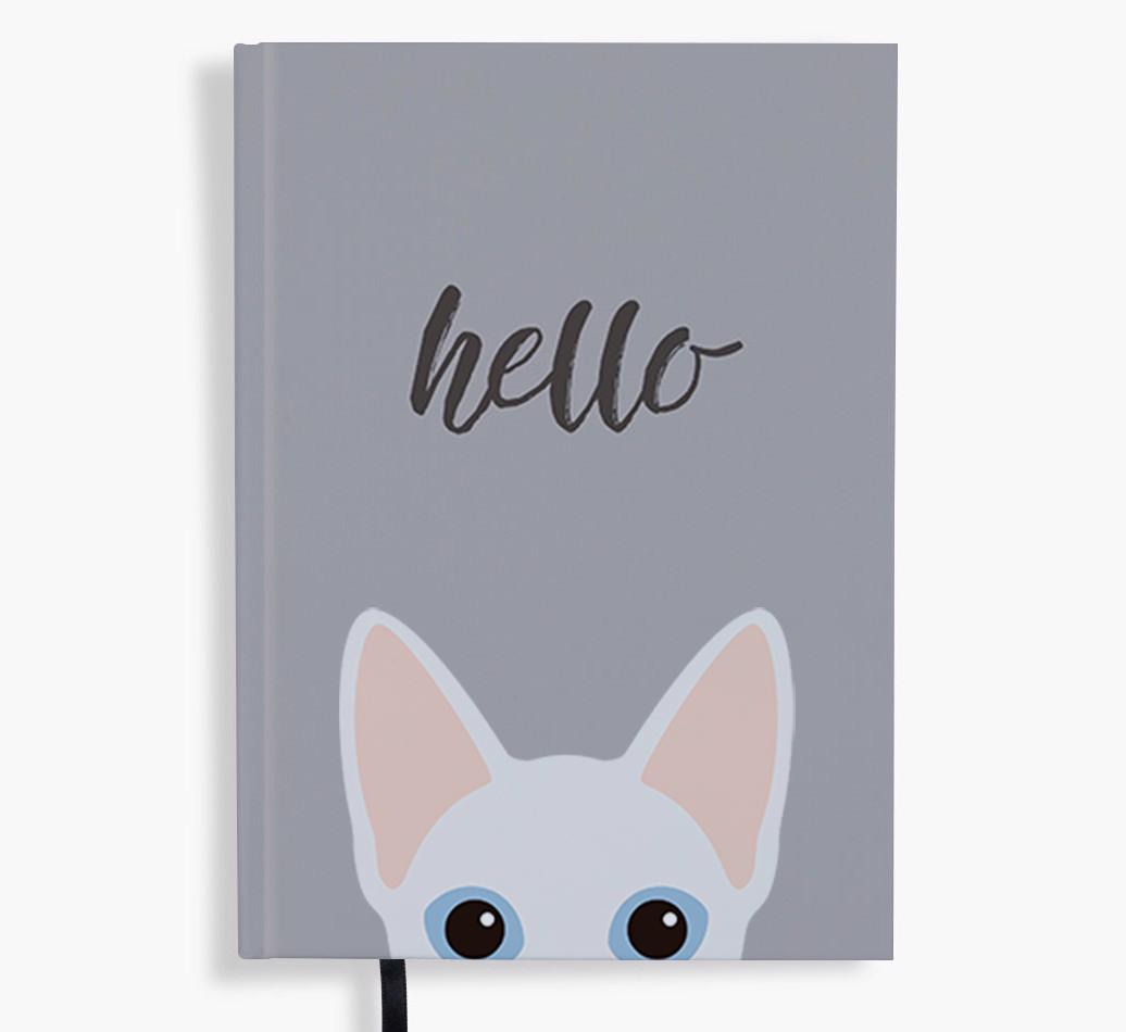 Hello: Personalized {breedFullName} Notebook
