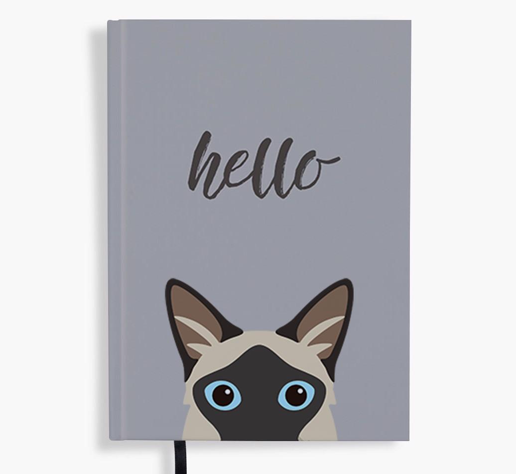Hello: Personalized {breedFullName} Notebook