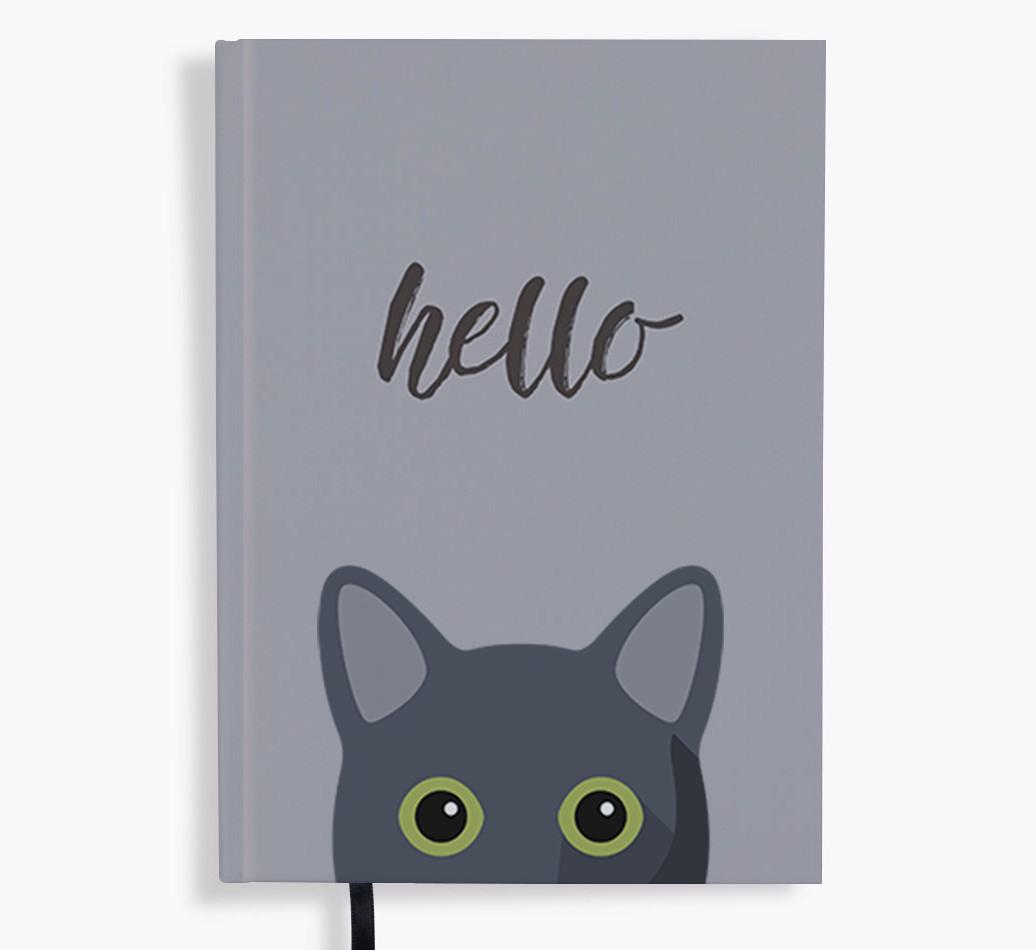 Hello: Personalized {breedFullName} Notebook
