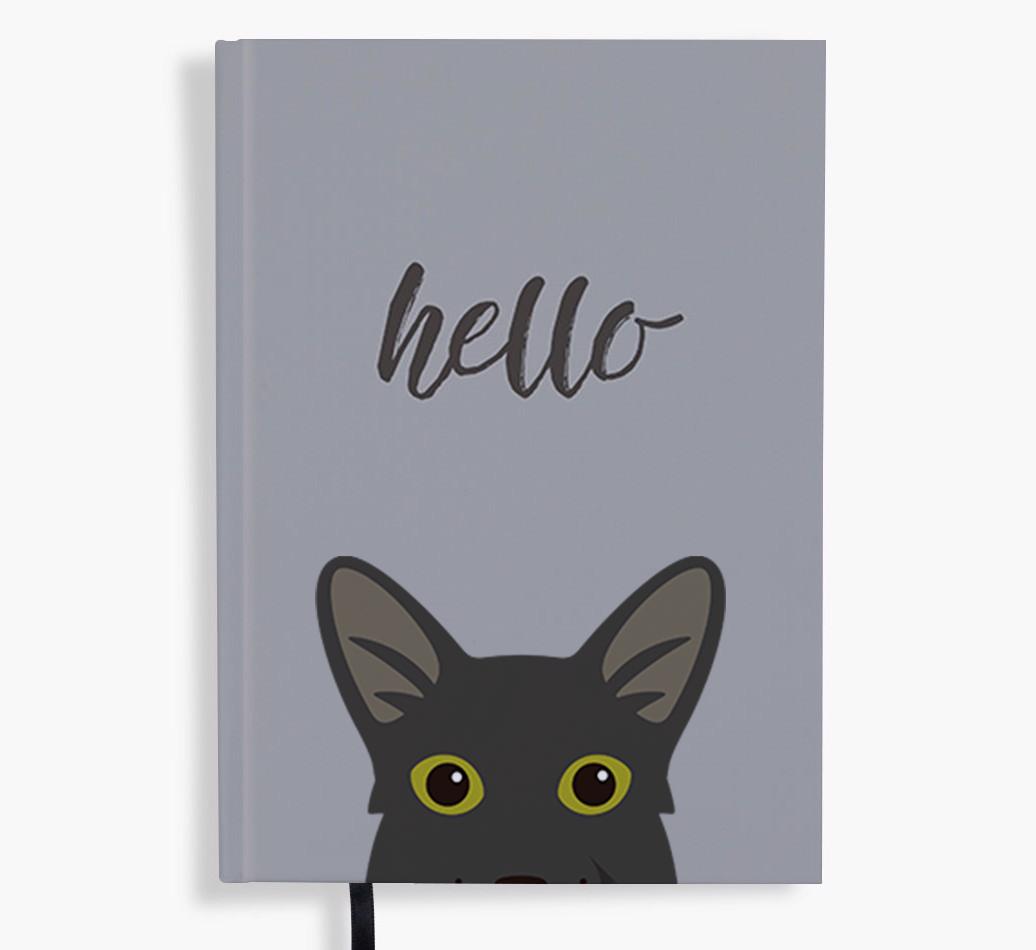 Hello: Personalized {breedFullName} Notebook