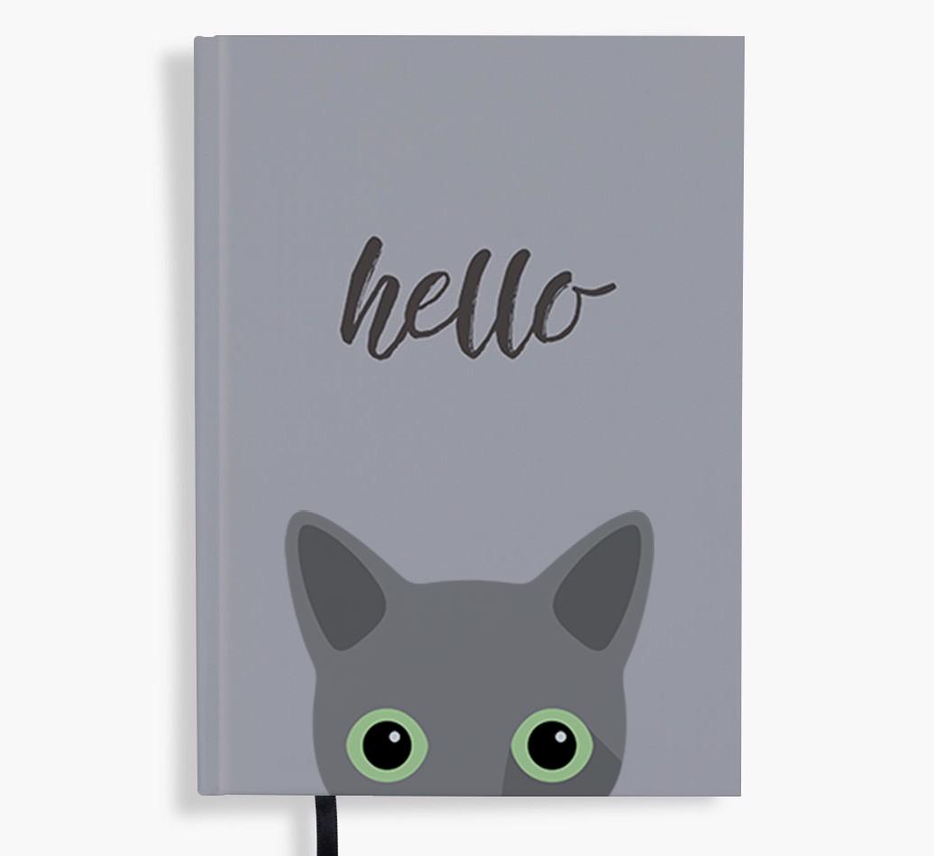 Hello: Personalized {breedFullName} Notebook