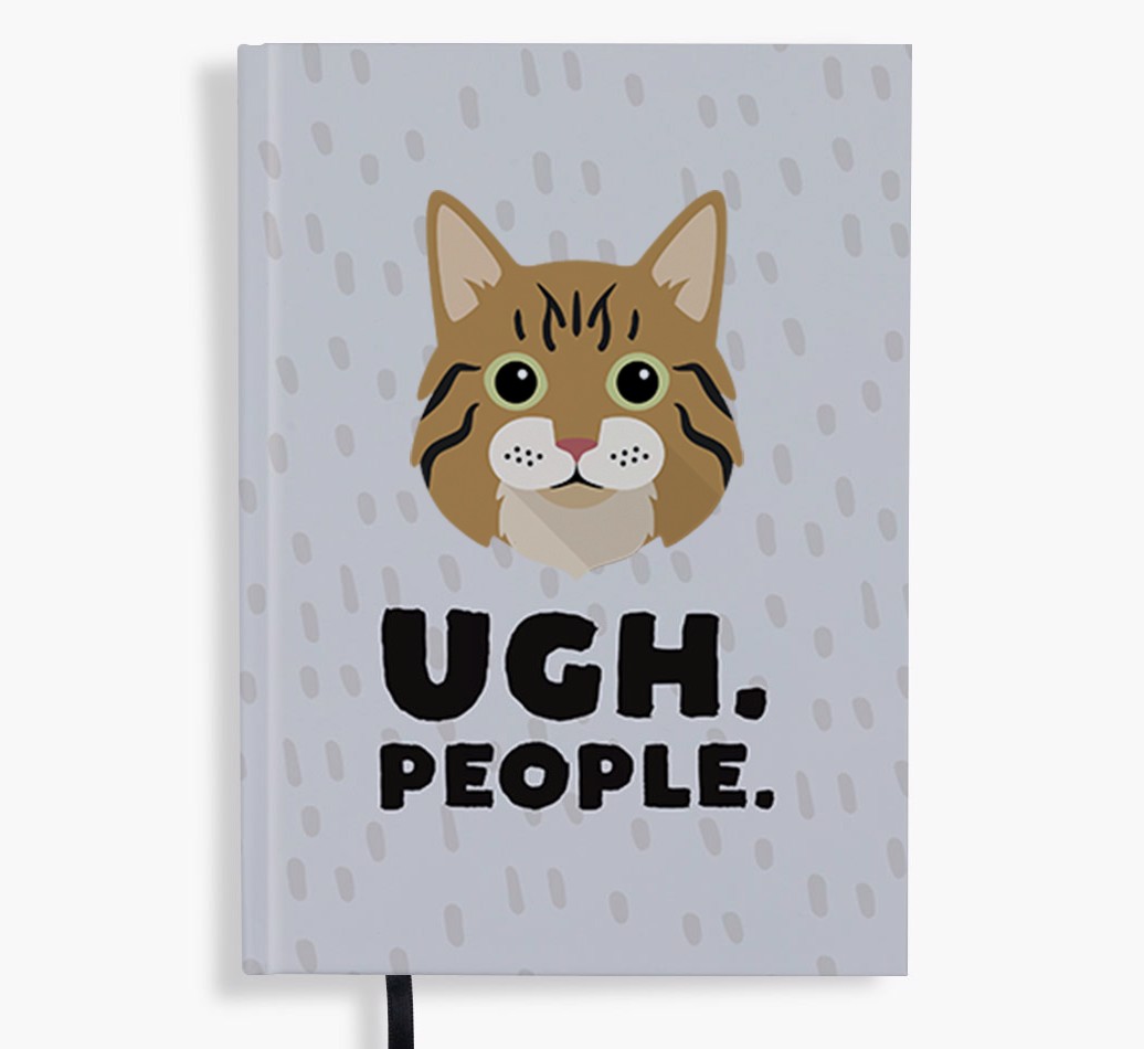 Ugh People: Personalised {breedFullName} Notebook