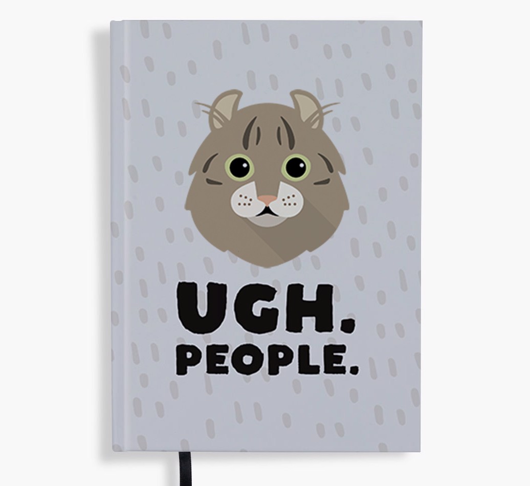Ugh People: Personalised {breedFullName} Notebook