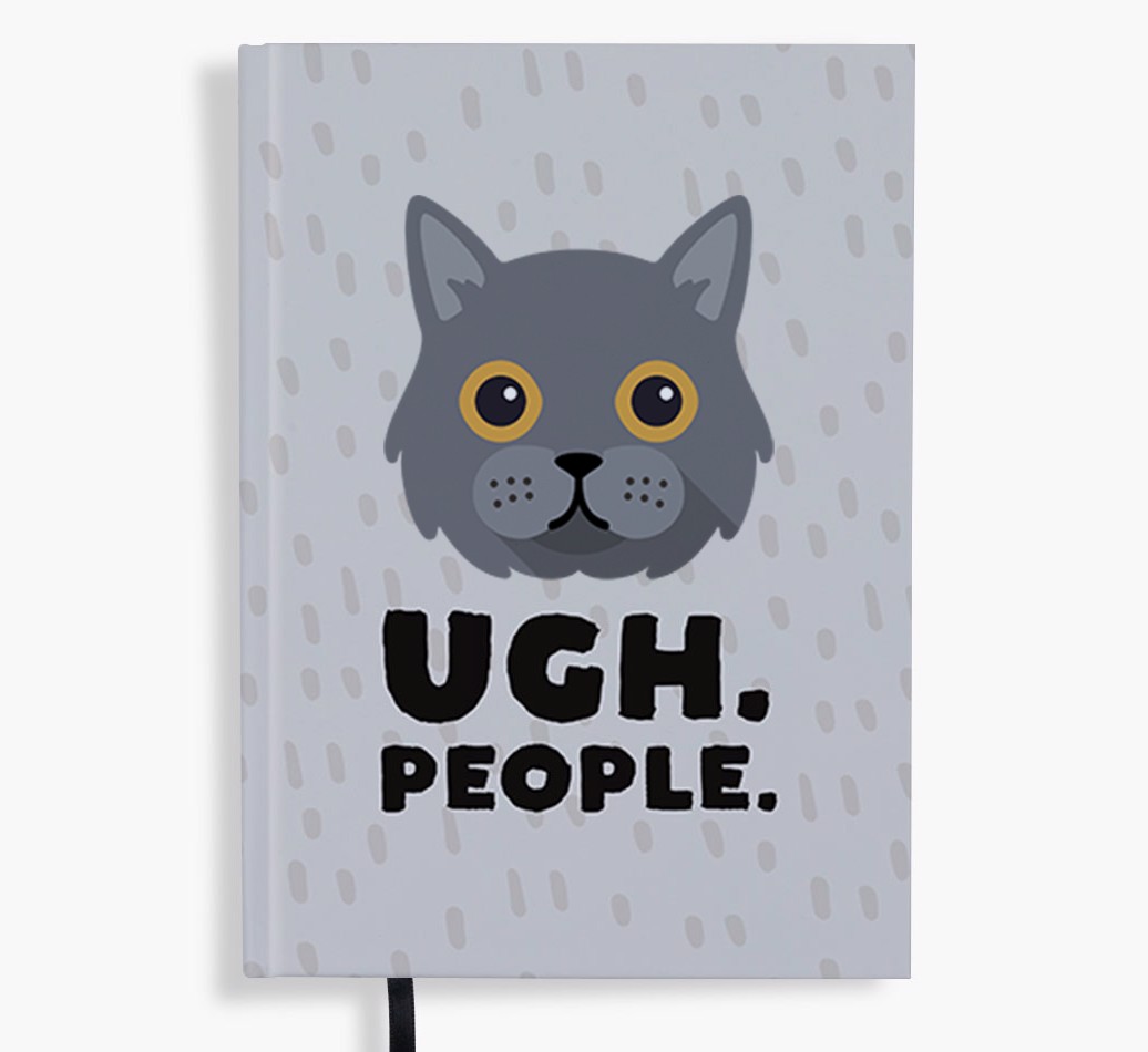Ugh People: Personalised {breedFullName} Notebook