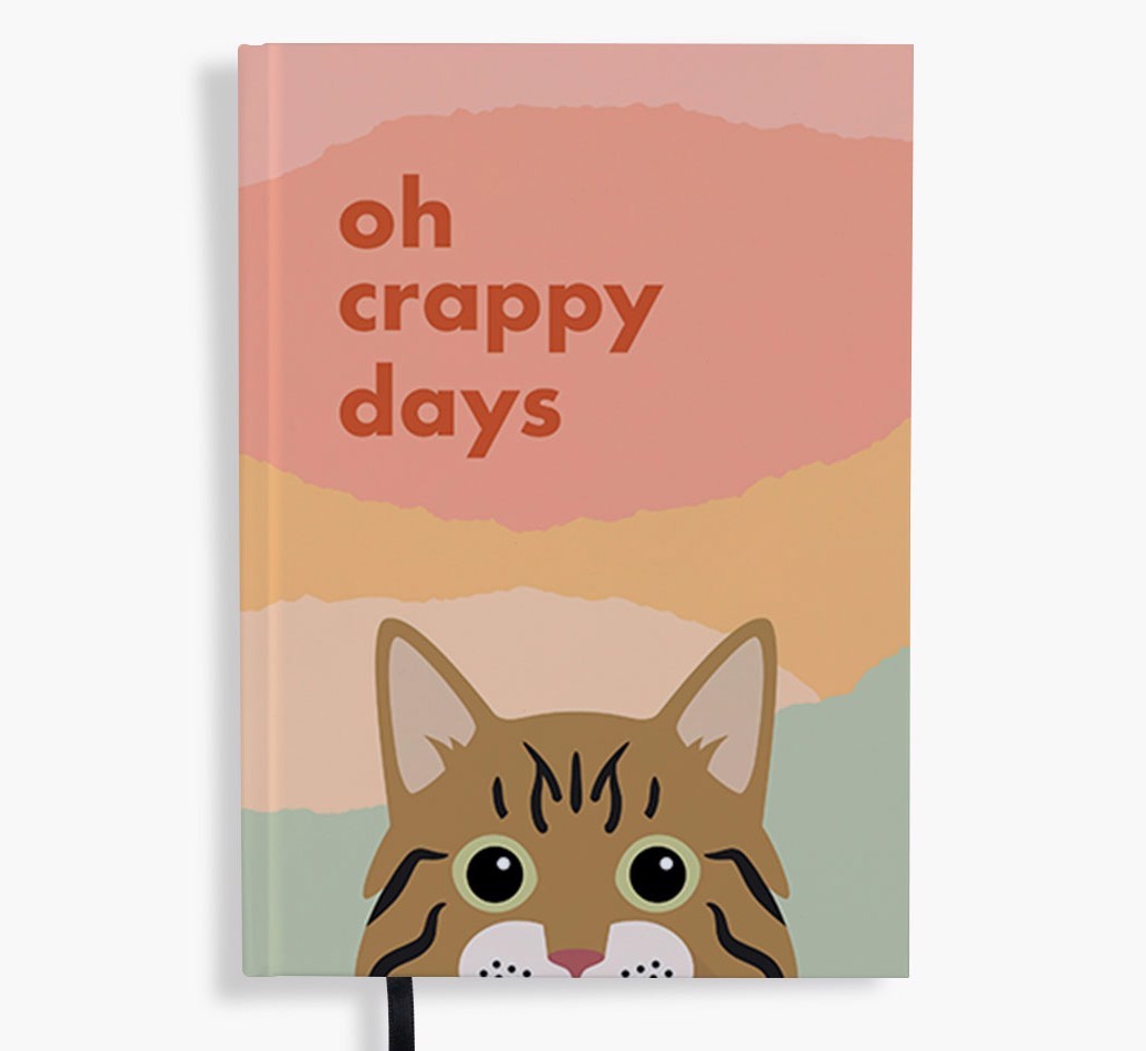 Oh Crappy Days: Personalised {breedFullName} Notebook