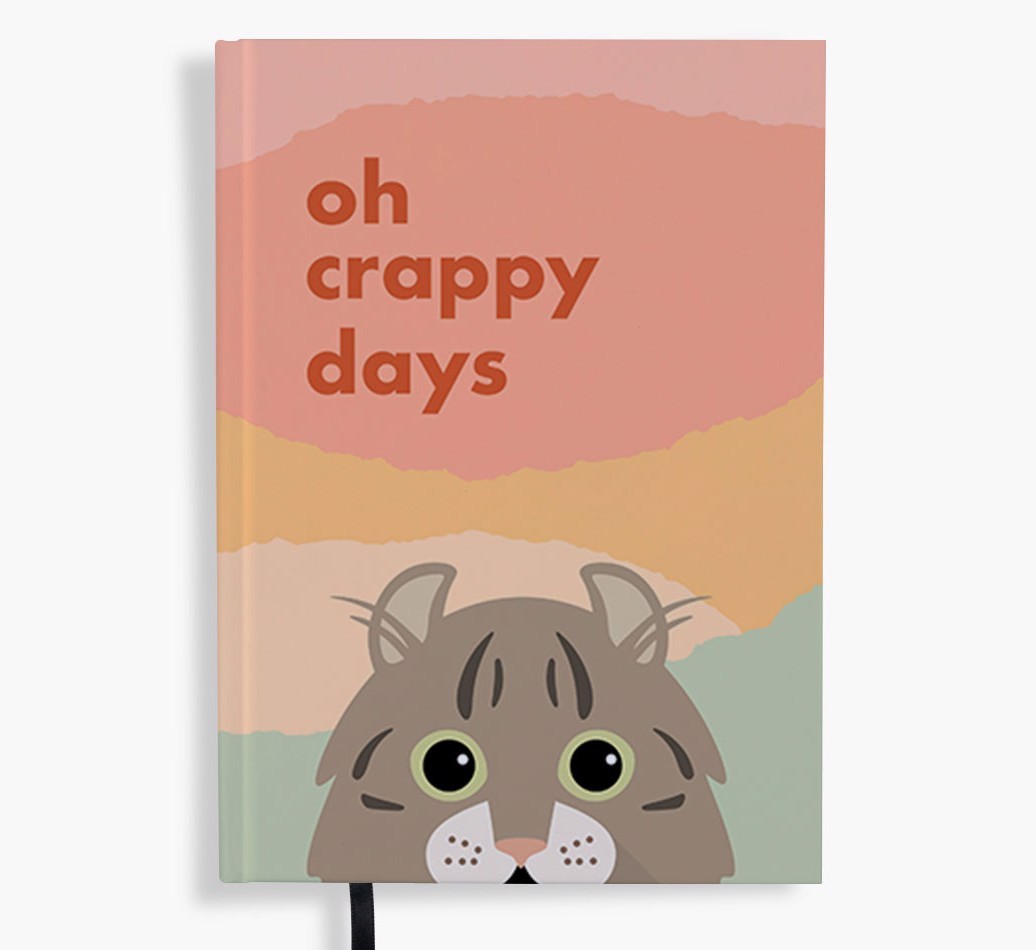 Oh Crappy Days: Personalised {breedFullName} Notebook