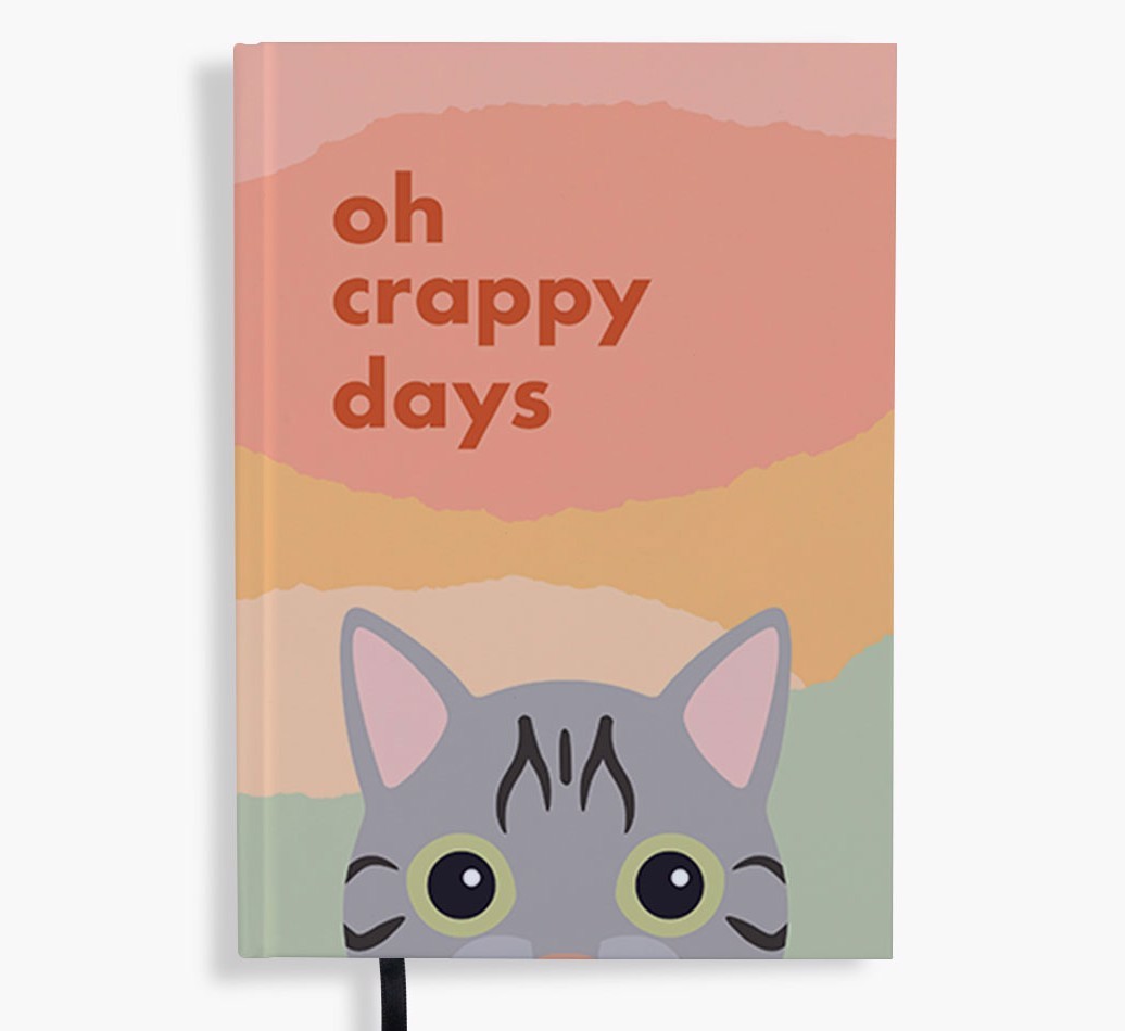 Oh Crappy Days: Personalised {breedFullName} Notebook