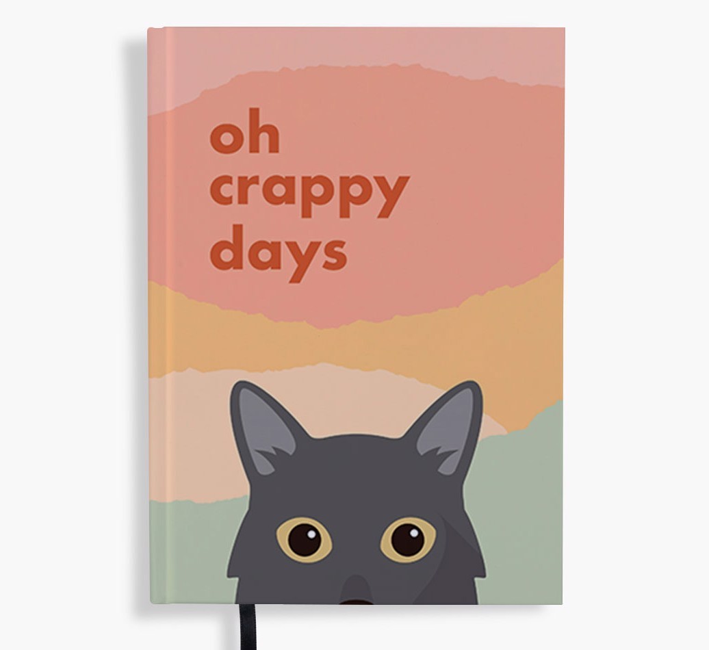 Oh Crappy Days: Personalised {breedFullName} Notebook