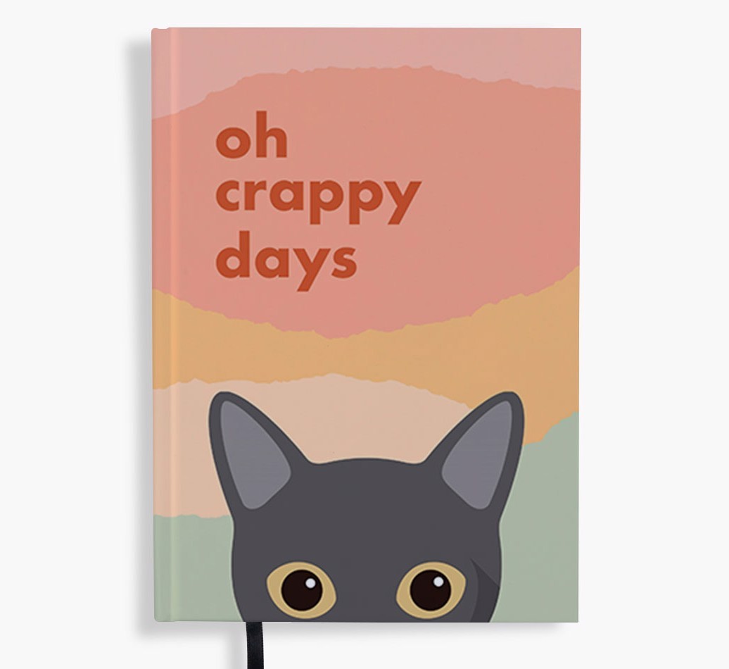 Oh Crappy Days: Personalised {breedFullName} Notebook