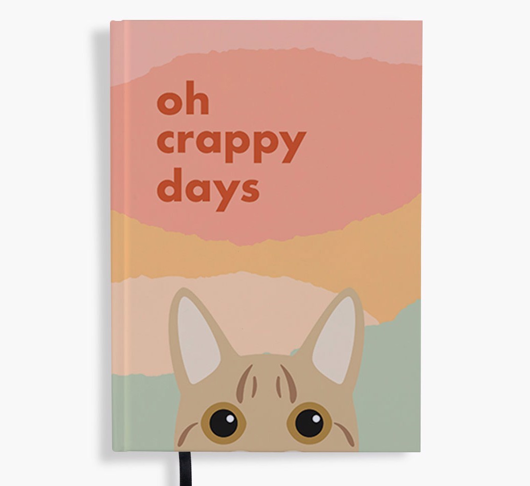 Oh Crappy Days: Personalised {breedFullName} Notebook