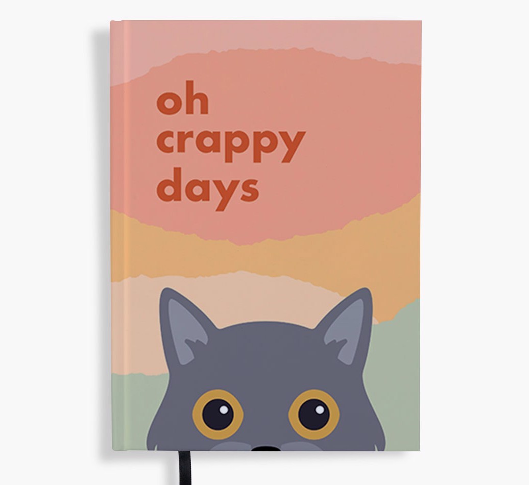 Oh Crappy Days: Personalised {breedFullName} Notebook