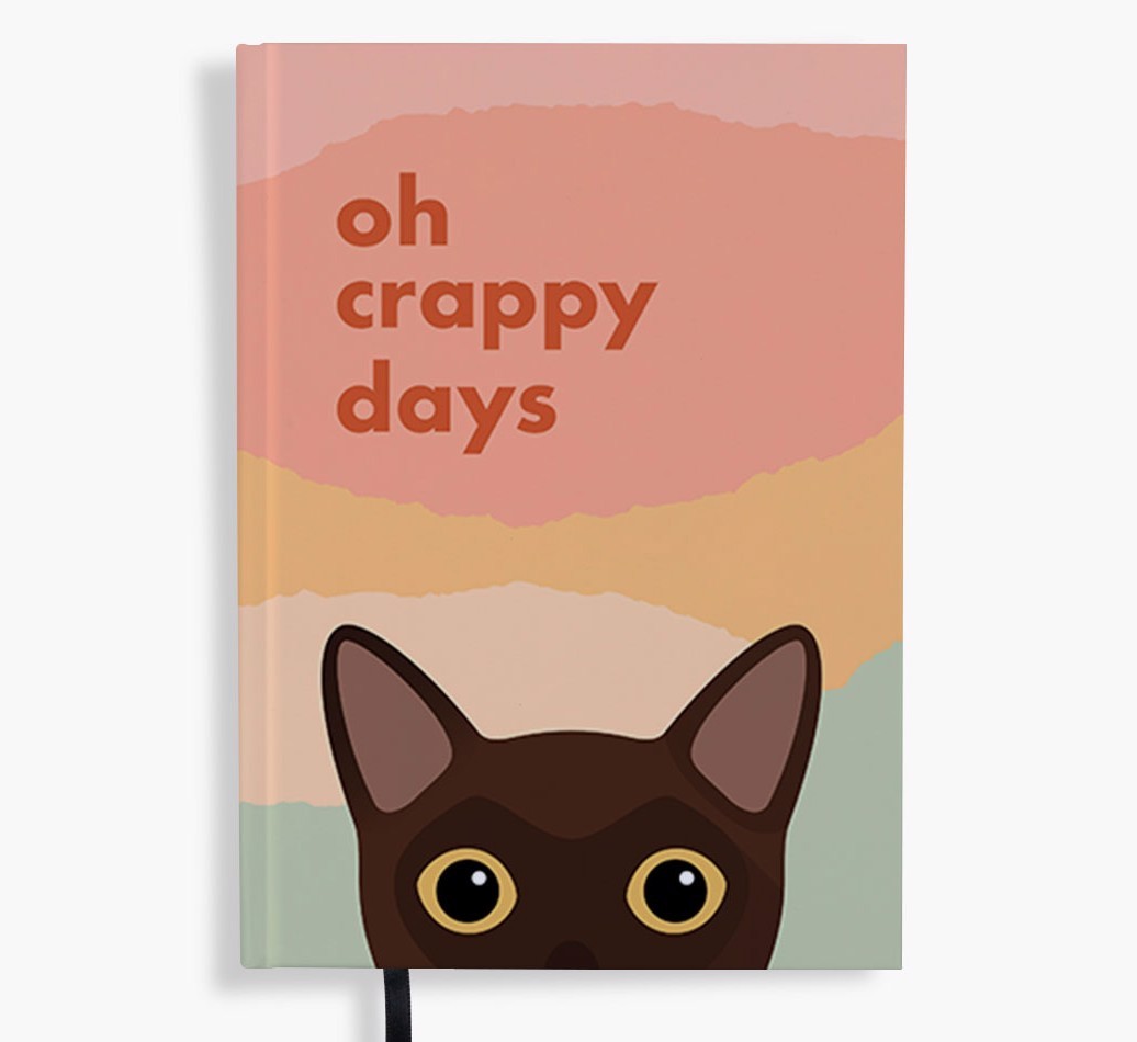 Oh Crappy Days: Personalised {breedFullName} Notebook