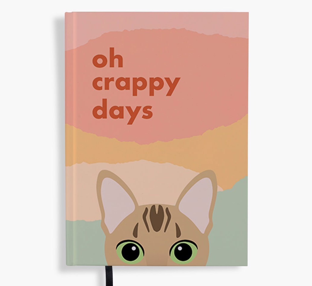 Oh Crappy Days: Personalised {breedFullName} Notebook