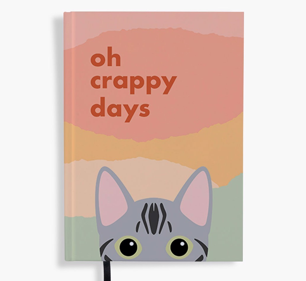 Oh Crappy Days: Personalised {breedFullName} Notebook