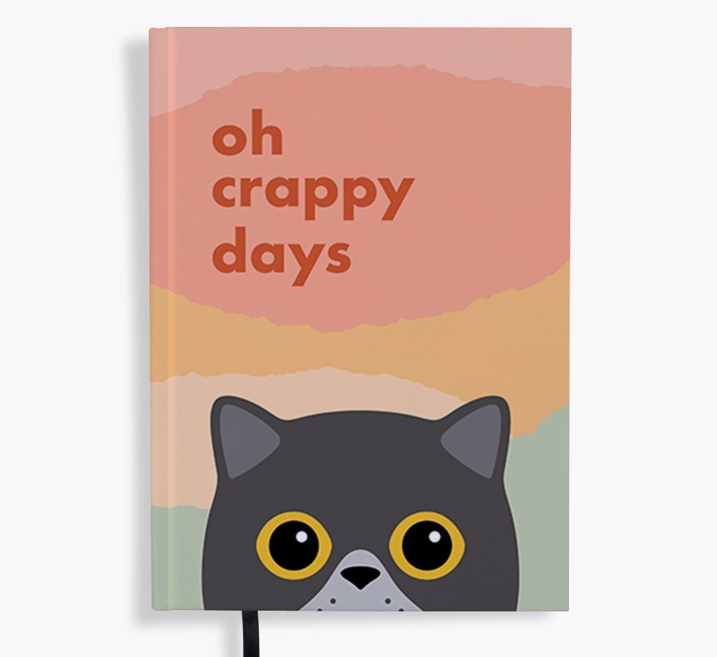 Oh Crappy Days: Personalised {breedFullName} Notebook