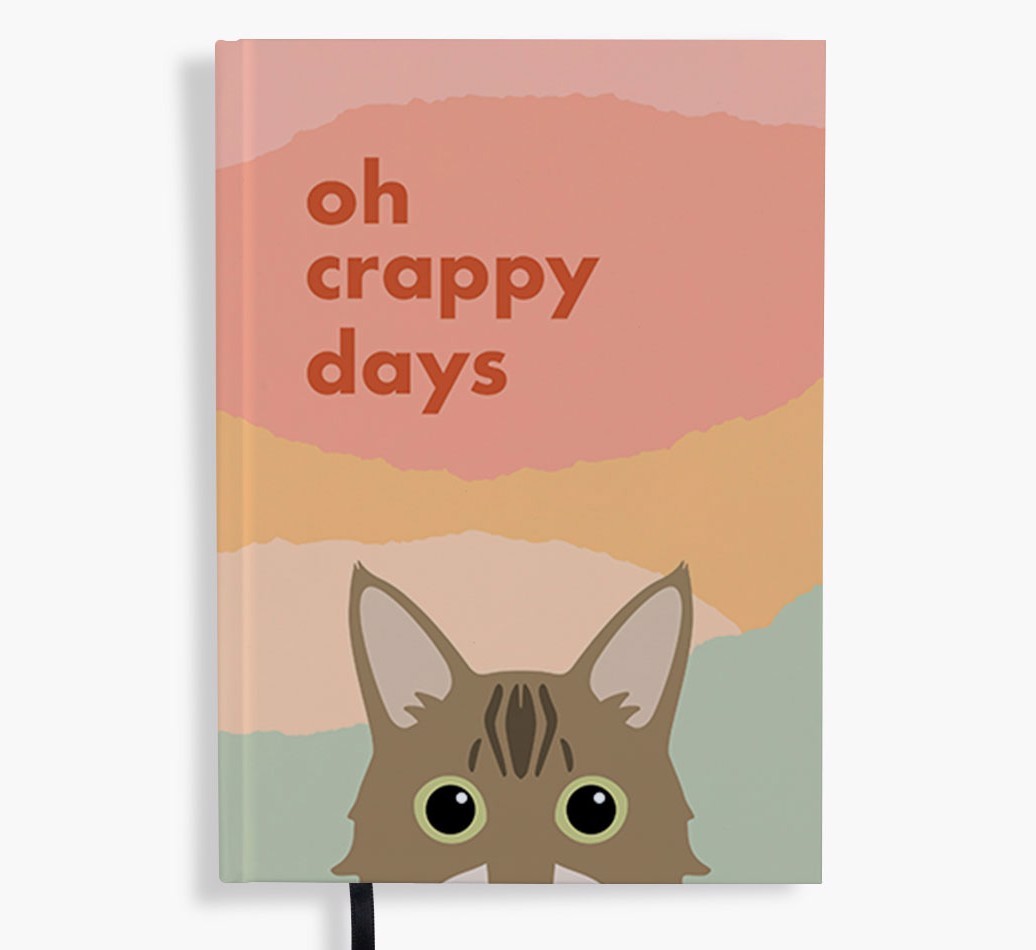 Oh Crappy Days: Personalised {breedFullName} Notebook
